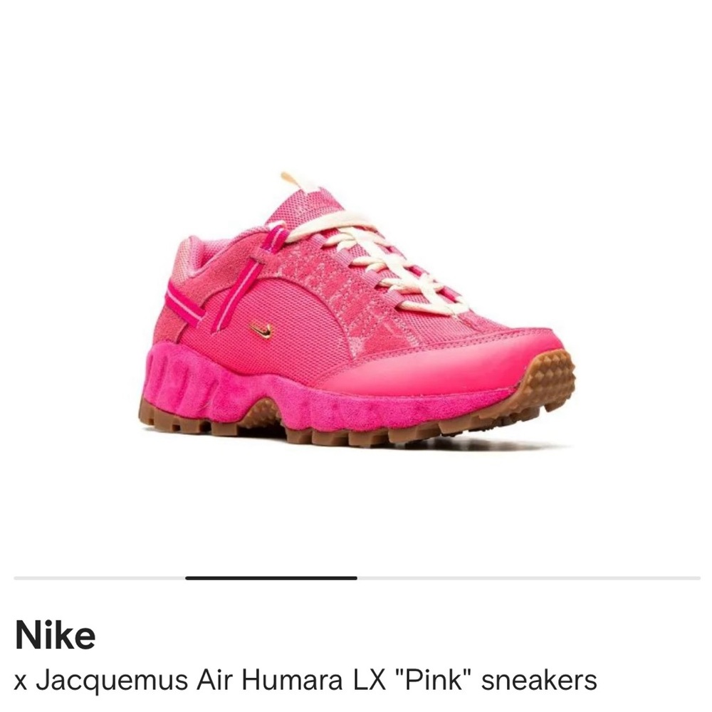 Nike X Jacquemus Humara LX Pink sneakers 7